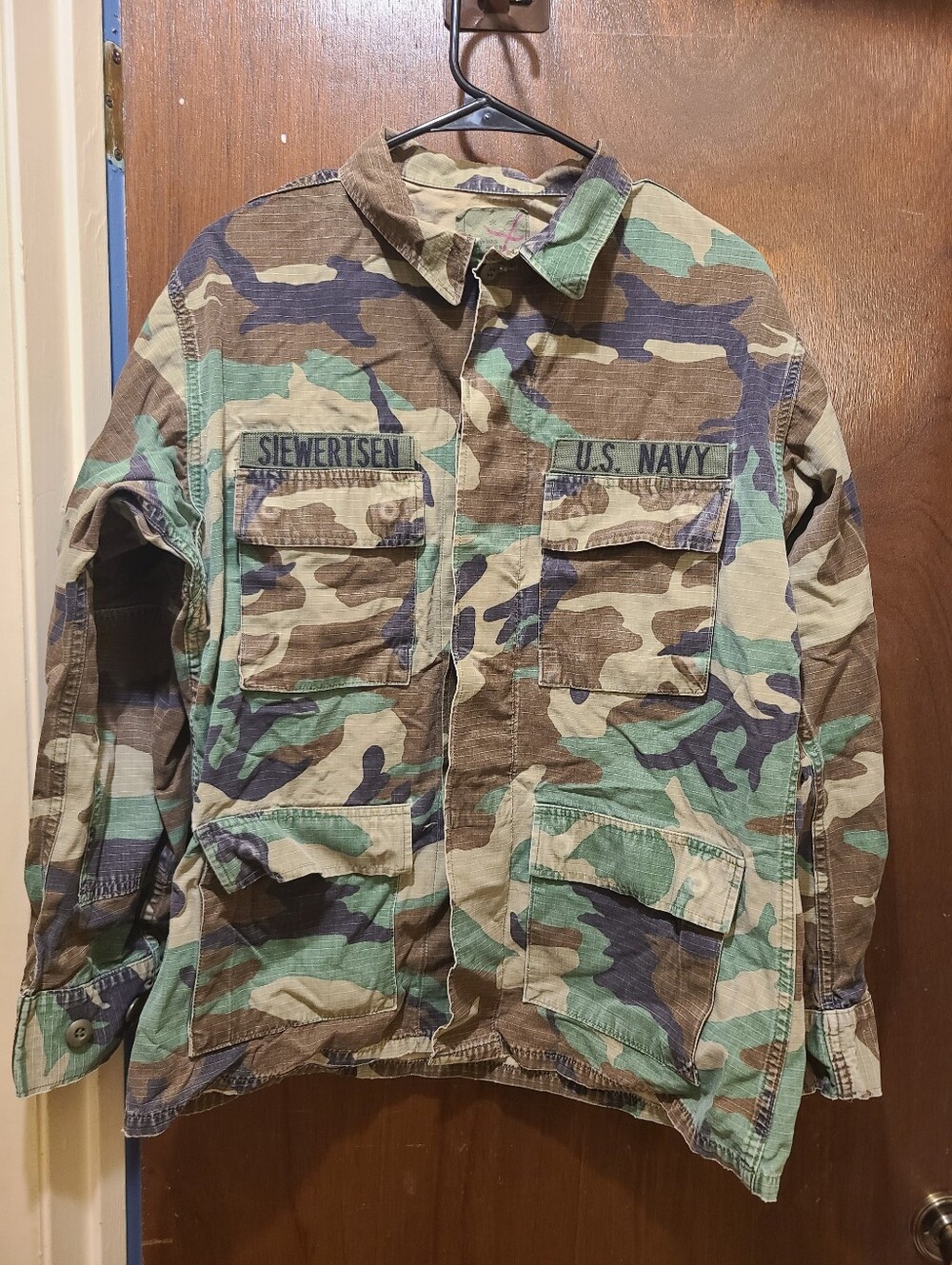 Vintage U.S. NAVY Camouflage  Medium Reg, Pre-owned, some wear